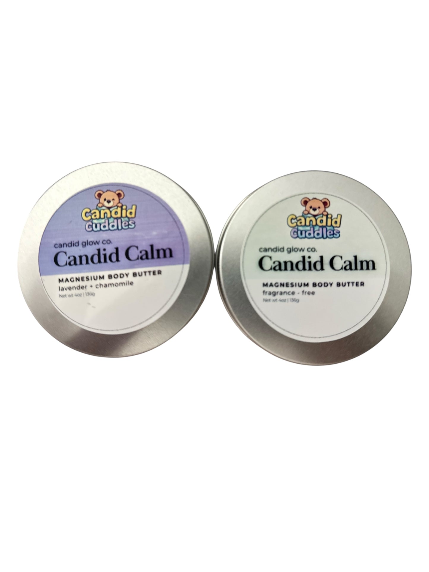 Candid Calm Magnesium Body Butter for kids– Candid Cuddles